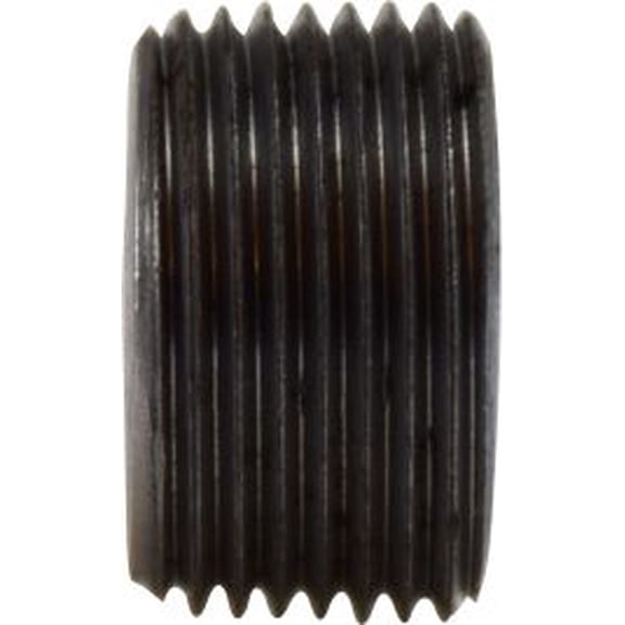 1-1/4 Black Countersunk Sq Steel Plug