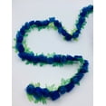 thumbnail image 1 of 1-1/4" Blue Flower with Green Stems Trim, 1 of 3