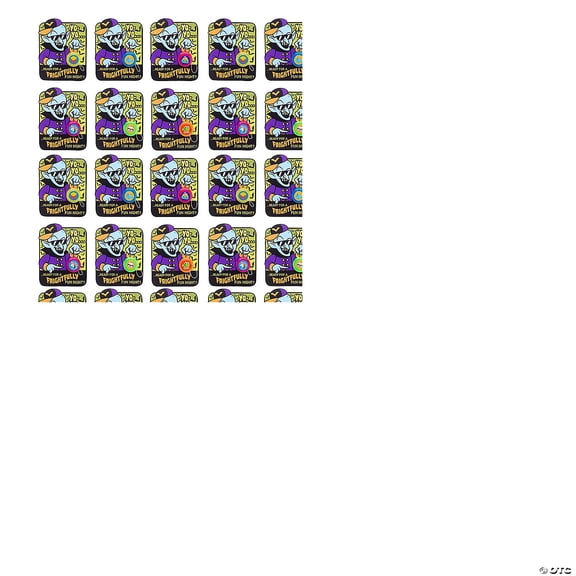 1 1/4" Bulk 96 Pieces Halloween Mini Plastic YoYos with Card Handout for 48