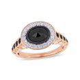 thumbnail image 1 of Everly Women's Diamond 10K Rose Gold Engagement Ring, 1 of 6