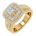 thumbnail image 1 of 1 1/4 Carat Diamond Engagement Ring Band in 14K Yellow Gold (Ring Size 6.25), 1 of 5