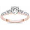 thumbnail image 1 of 1-1/4 Carat T.W. Diamond Classic 14kt Rose Gold Engagement Ring, 1 of 1