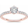 thumbnail image 1 of 1-1/4 Carat T.W. Diamond Classic Engagement Ring in 14kt Rose Gold, 1 of 1