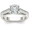 thumbnail image 1 of 1-1/4 Carat T.W. Diamond Euro Style Classic 14kt White Gold Engagement Ring, 1 of 1