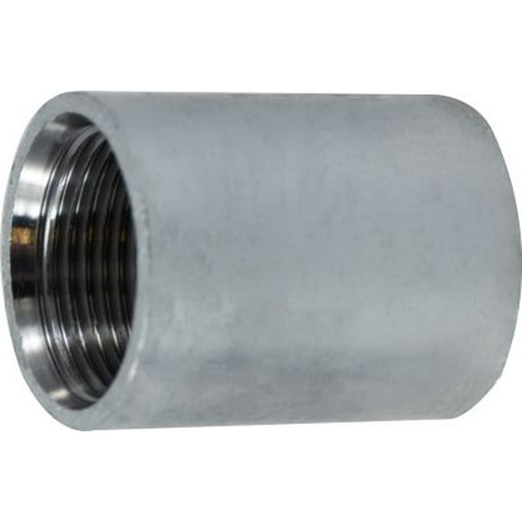 1-1/4 Galvanized Merchant Coupling, Galvanized 150# Malleable Fittings, Nipples and Fittings