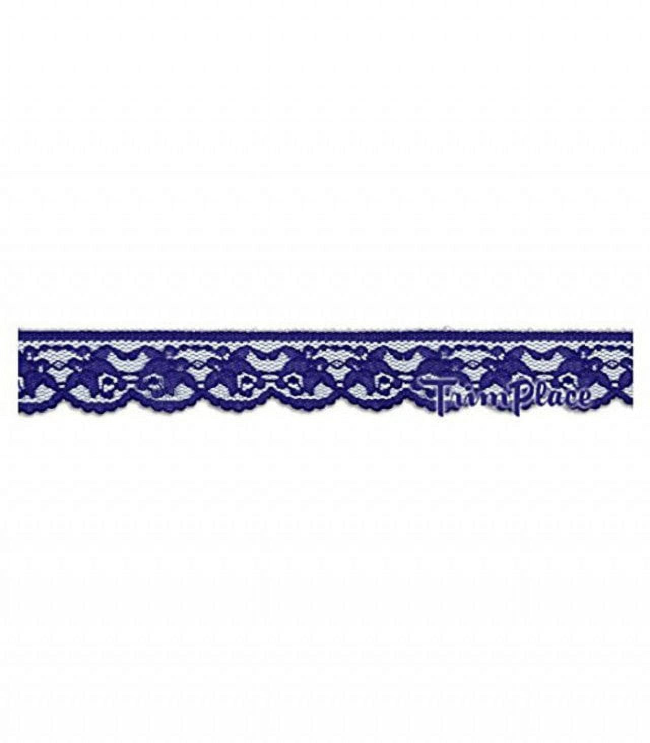 1-1/4 INCH PURPLE LACE