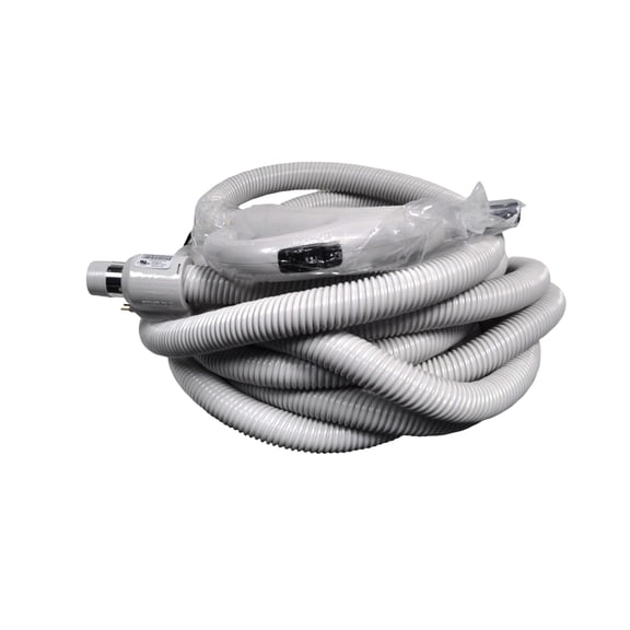 1-1/4 Inch 35 Foot Direct Connect Dual Switch Central Vacuum Hose Assembly SV130114035BDUI