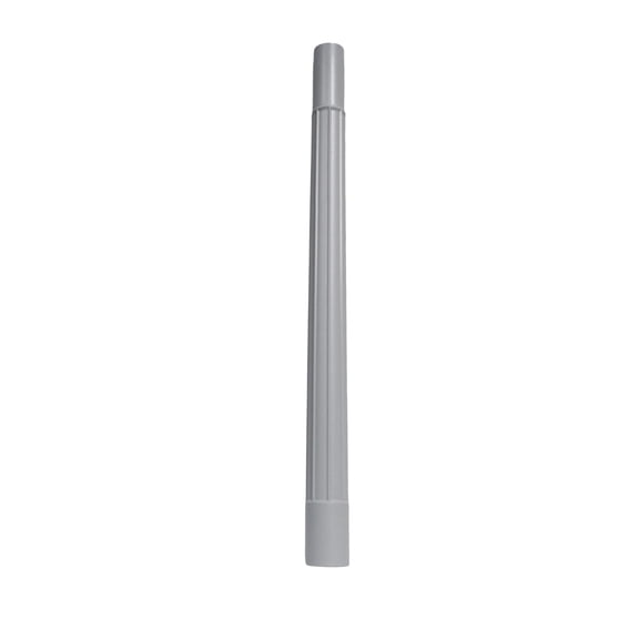 1-1/4 Inch Gray Plastic Fit-All Friction Fit Vacuum Extension Wand