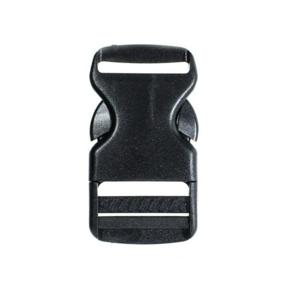 1 1/4 Inch Side Quick Release Plastic Black Buckles