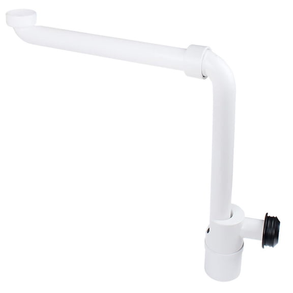 1 1/4 Inch Space-Saving Sink Waste Trap For Bathroom Adjustable Washbasin Siphon For Bathroom Pipe Drain Pipe