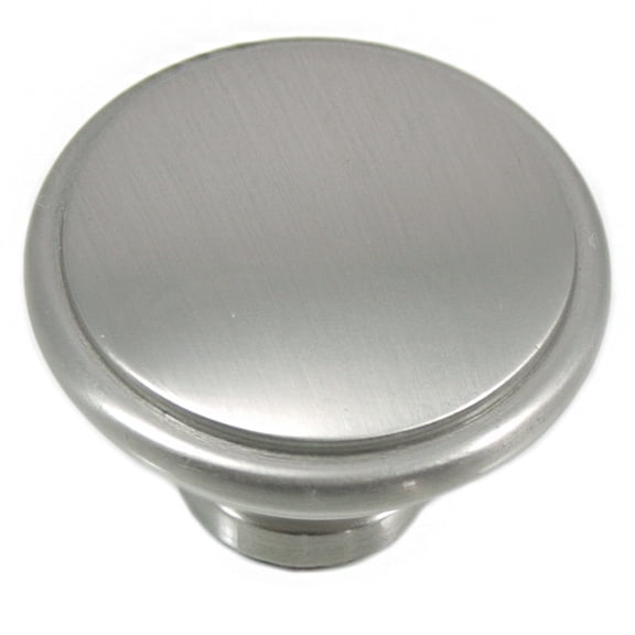 1 1/4" Knob - Grace - Satin Nickel