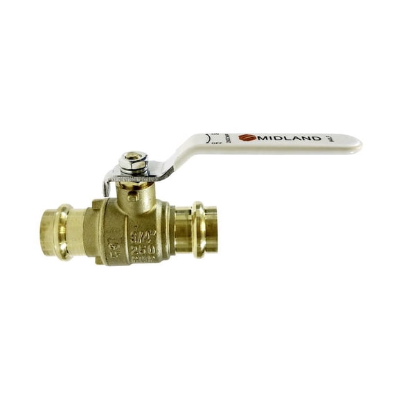 1 1/4 Lead-Free Press Ball Valve, Press Ball Valves, Lead Free Valves