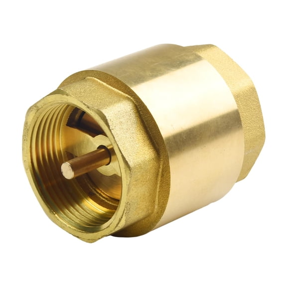1-1/4 Npt Brass Check Valve Female Pipe Thread Fpt Fl Ow Well Pump 200 Psi 180