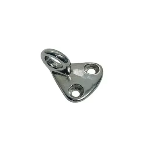 1-1/4" Outdoor Stainless Steel Fender Hook Wall Pad Eye Hanger Hook Plate