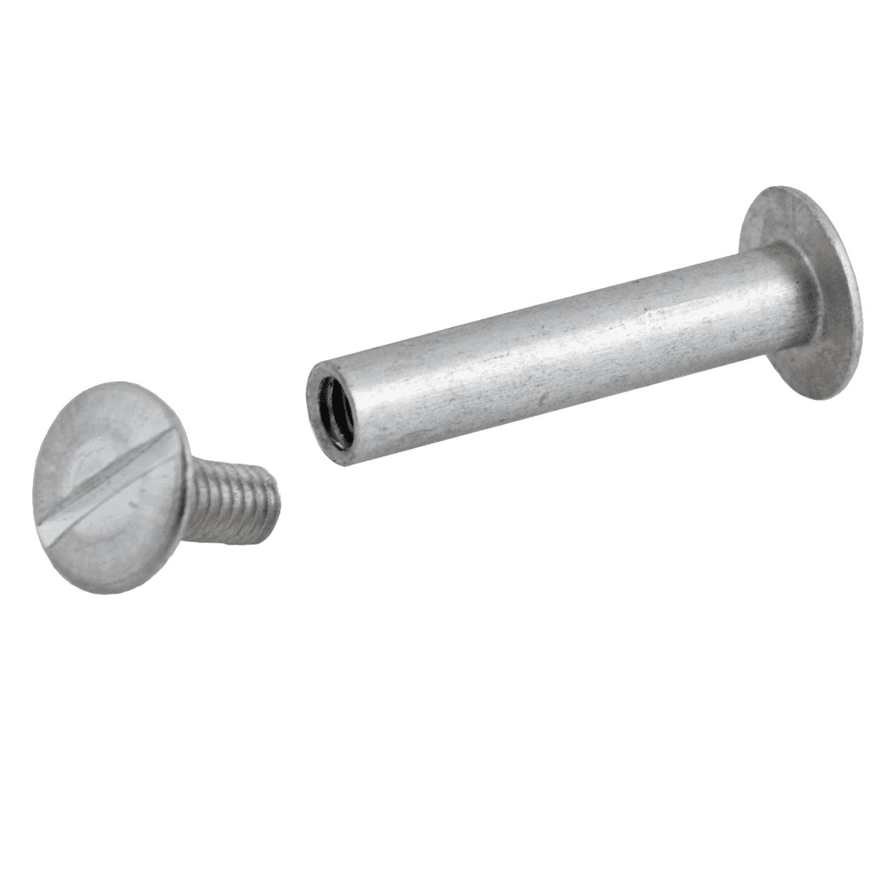 Screw Thread. Post Ruby Paulina, Screw Post, 1-1/4'', Aluminum set of 20 - Walmart.com