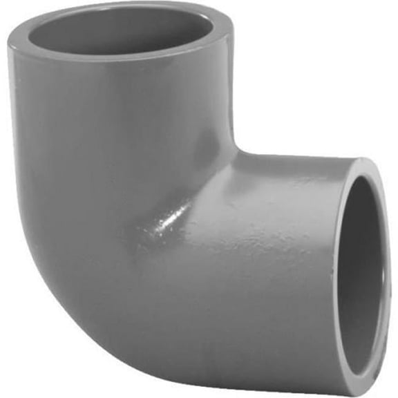 Genova PVC Schedule 80 90 Degree Elbow (Slip X Slip)
