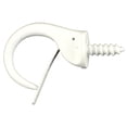 thumbnail image 1 of 1-1/4" White Plastic Safety Cup Hooks, 1 of 1