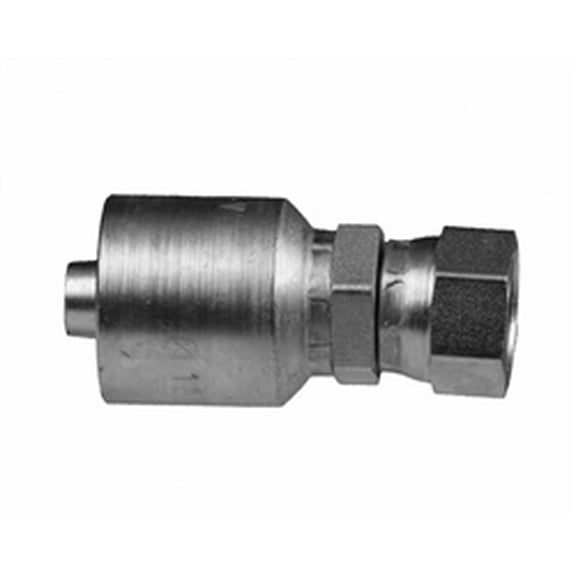 1.1/4" X 1.1/2" Female JIC, 20-24 Hydraulic Swivel Crimp Fitting,