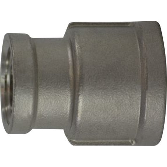 1-1/4 X 1 316 SS Reducing Coupling, #316 150# Stainless Steel Fittings, Nipples and Fittings