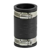 1-1/4 in. PVC Flexible Coupling with Stainless Steel clamps