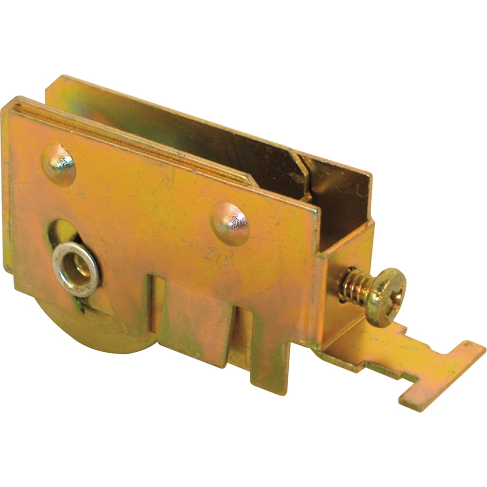 Barton Kramer 1-1/2 in. D X 1/3 in. L Stamped Steel Patio Door Roller Assembly 1 pk Barton Kramer 1-1/2 in. D X 1/3 in. L Stamped Steel Patio Door Roller Assembly 1 pk