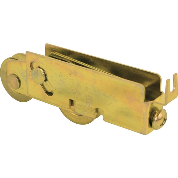 1-1/4 in., Steel Ball Bearing, C-Tab, Sliding Door Tandem Roller Assembly, Pacific and Elco