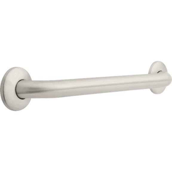 1-1/4 in. x 18 in. Concealed Screw Grab Bar in Stainless Steel