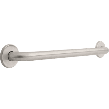 1 1/4 in. x 24 in. Concealed Screw Grab Bar in Stainless Steel