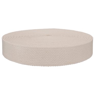 Webbing Strap 1 Inch Nylon Webbing 10 Yards White Ghana