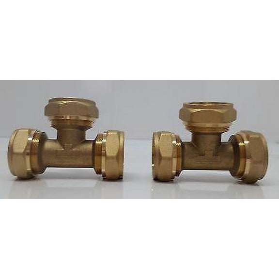 1 1/4" Tee Pex-al-Pex Compression Fitting (4)