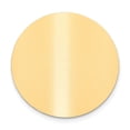 thumbnail image 1 of 1 1/4 x 1 1/4 Round Satin Brass Plates-Set of 6, 1 of 2