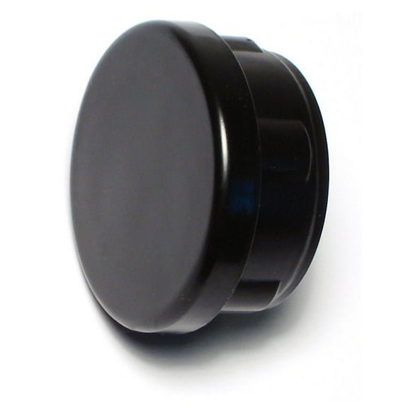 1-1/4" x 18 Gauge Round Black Plastic Furniture Tips FTIP-132 (6 pcs.)