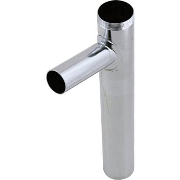 1-1/4 x 8 x 3/4" Chrome Plated Threaded Tailpiece