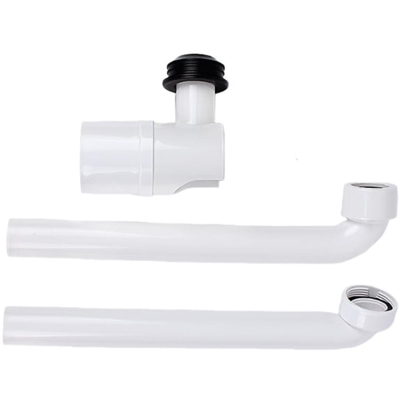 1-1/4Inch Space Saving Sink Waste Trap Drain Pipe Adjustable Sink Drain Trap