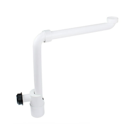 1-1/4inch Inlet Drain Space Saving Sink Waste Trap Adjustable Washbasin Siphon