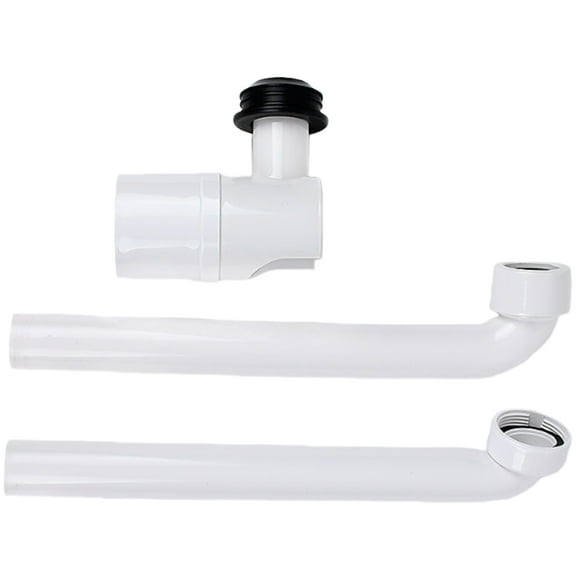 1-1/4inch Slip Inlet Drain Space Saving Sink Waste Trap Adjustable Washbasin Siphon Bathroom Basin Sink Waste Trap