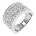 thumbnail image 1 of 1 1/5 Carat Diamond Ring in 925 Sterling Silver (Ring Size 10.25), 1 of 5