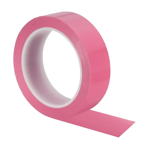 1-1/5" x 72 Yard Graphic Tape Whiteboard Tape Dry Erase Pinstripe Tape for Grid Chart, Pink
