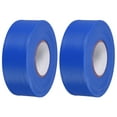 thumbnail image 1 of 1-1/5"x147' Flagging Tape Non-Adhesive Neon Marking Tape for Tree Survey Boundaries, Blue 2 Pack, 1 of 4