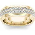 thumbnail image 1 of 1-1/6 Carat T.W. Diamond Men's 14kt Yellow Gold Wedding Band, 1 of 1