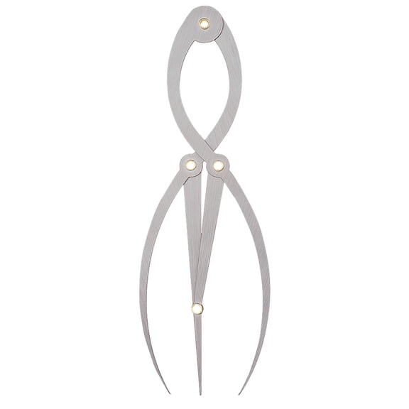1:1.618 Mean Ratio Calipers Balance Caliper for Eyebrow Three Point Positioning for Eyebrow Art Work,Makeup