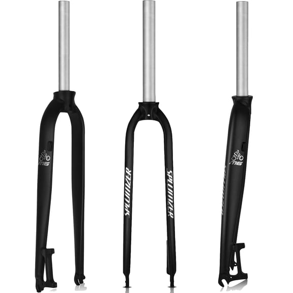 1-1/8" 26/27.5/29" Aluminum Alloy Rigid Disc Brake MTB Fork, 28.6mm Threadless Straight Tube Superlight Mountain Bike Front Forks
