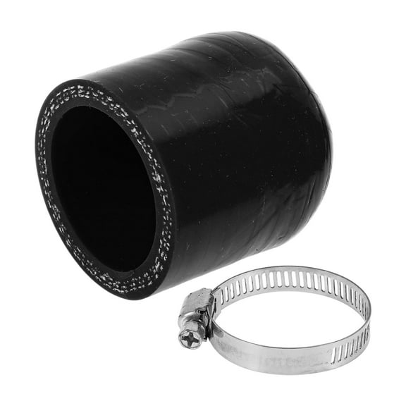 1-1/8" 28mm ID Silicone Rubber Hose End Cap 3-ply Polyester for Coolant Turbo Bypass Valve Vacuum 30mm Black