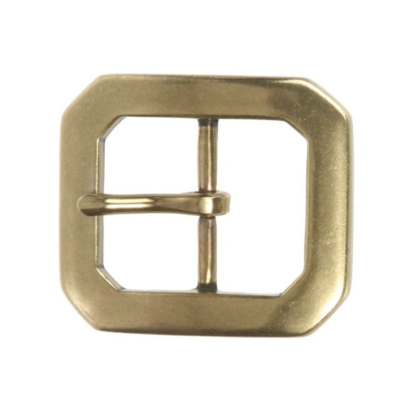 1 1/8" (30 mm) Nickel Free Single Prong Octagon Belt Buckle