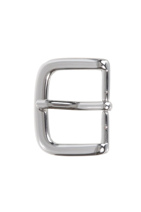 1 1/8" (30 mm) Nickel Free Single Prong Square Belt Buckle