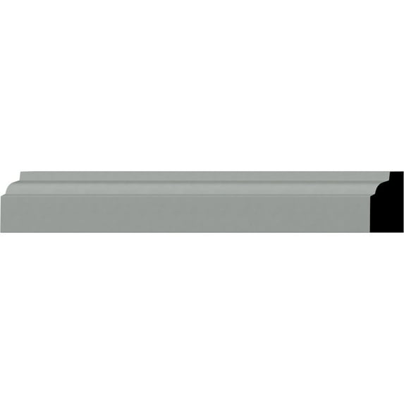 1 1/8"H x 5/8"P x 94 1/2"L Standard Panel Moulding