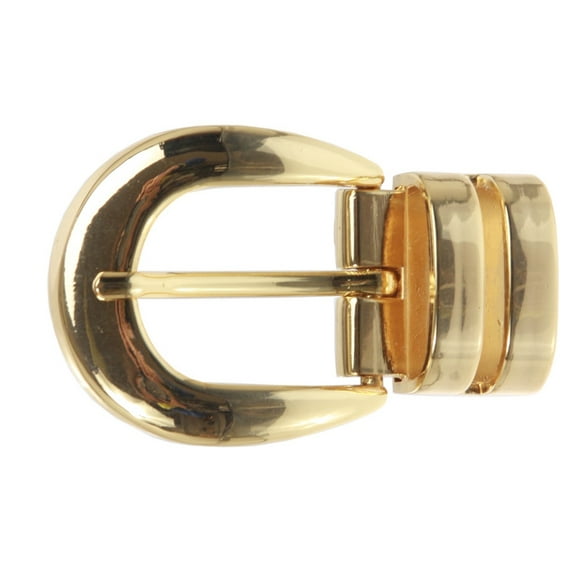 1 1/8 Inch (28 mm) Double Loop Clamp Belt Buckle