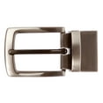 thumbnail image 1 of 1 1/8 Inch (30 mm) Reversible Clamp Gunmetal Brush Belt Buckle, 1 of 3