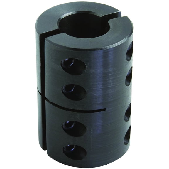 1-1/8" Inside x 2-1/8" Outside Diam, Two Piece Rigid Coupling without Keyway