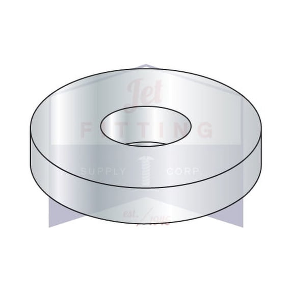 1 1/8" SAE Flat Washers | Steel | Zinc (Quantity: 50 LBS)